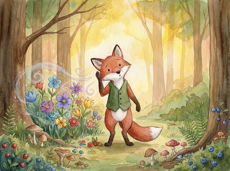 Das Geheimnis der sprechenden Blumen - Seite 1