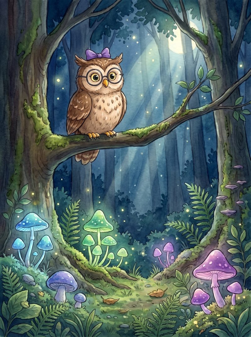 Das Geheimnis der leuchtenden Pilze - Seite 1